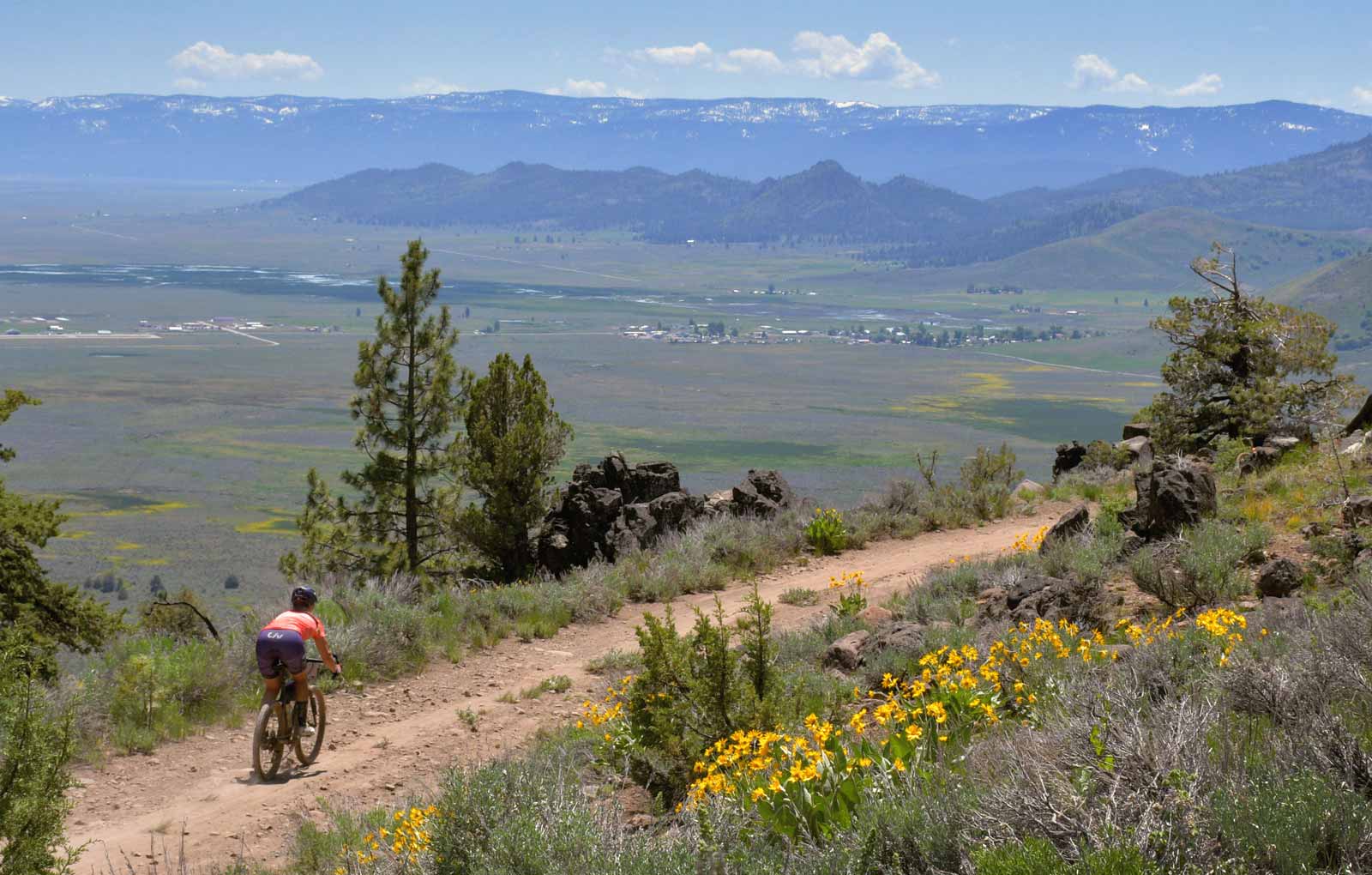 Riders over Sierra Valley
