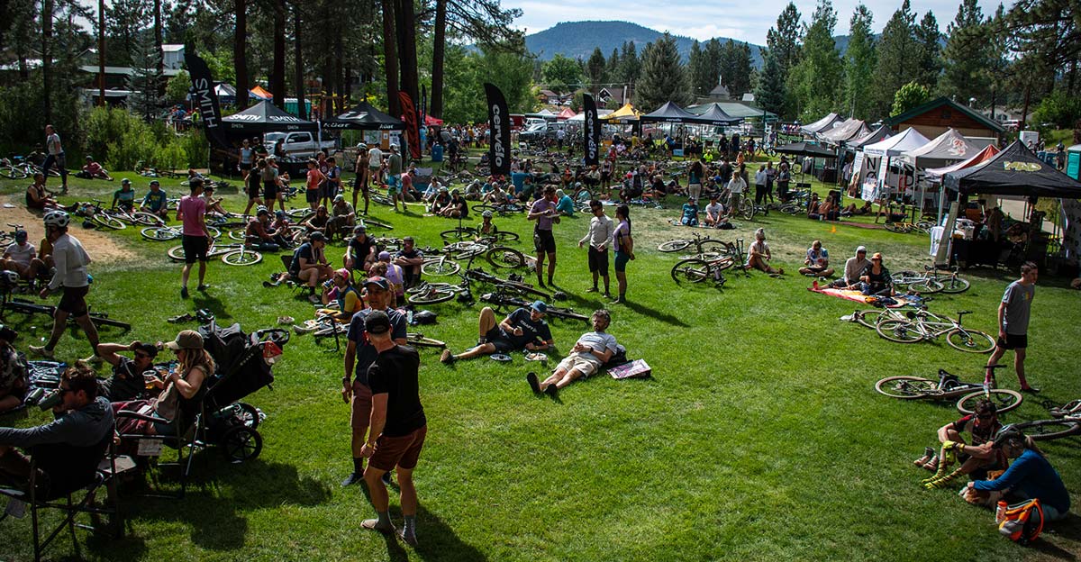 Lost and Found festival in the park